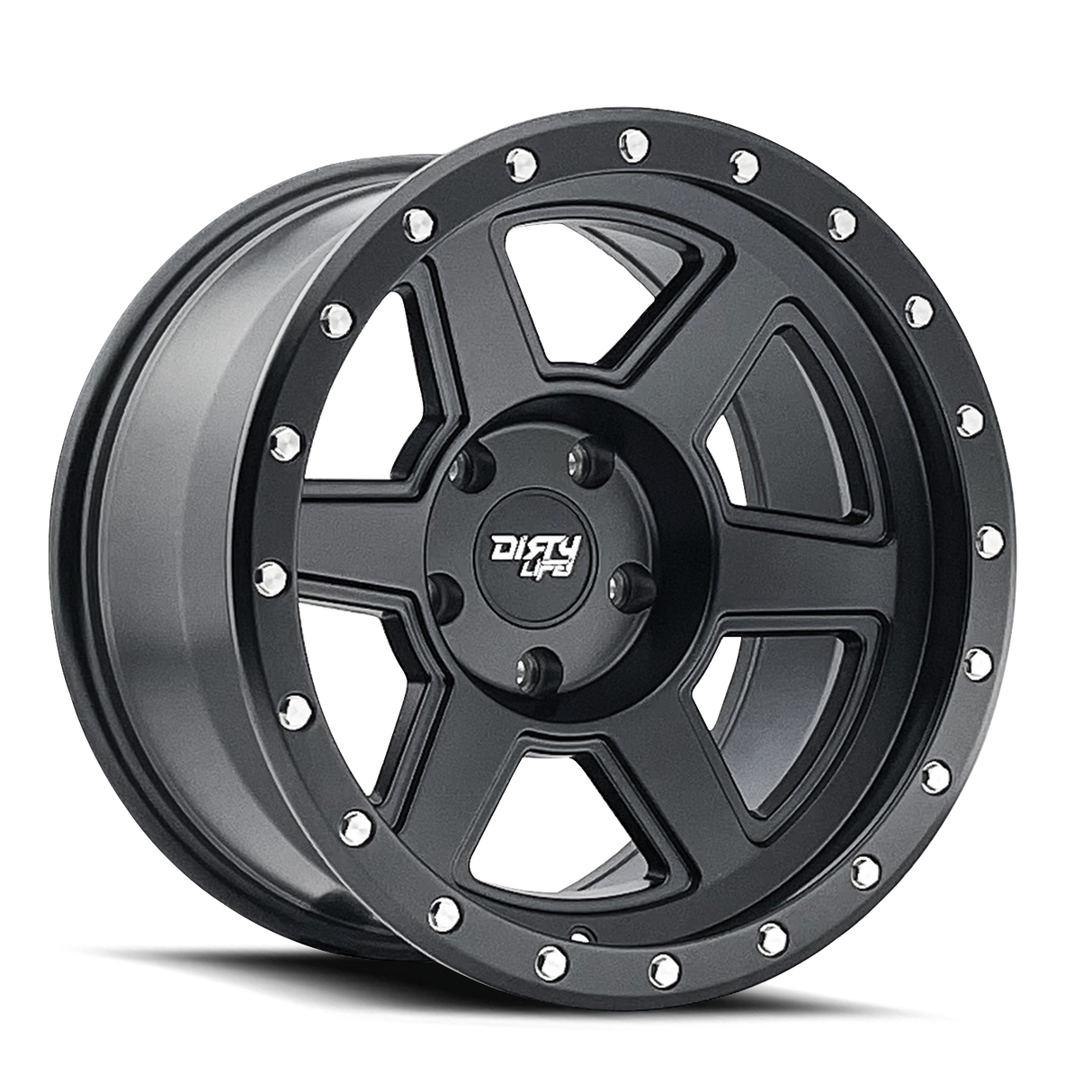 DIRTY LIFE COMPOUND 9315 MATTE BLACK 20X9 5-127 -12MM 78.1MM