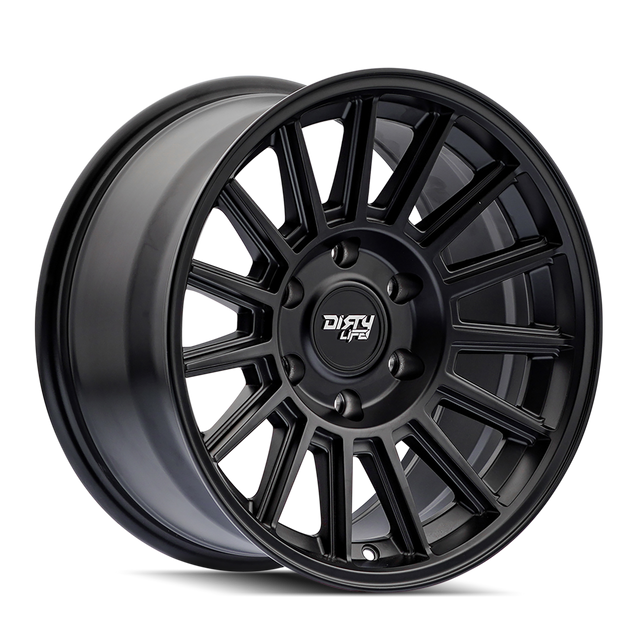 DIRTY LIFE JOURNEY 9316 SATIN BLACK 17X8.5 5-127 0MM 78.1MM