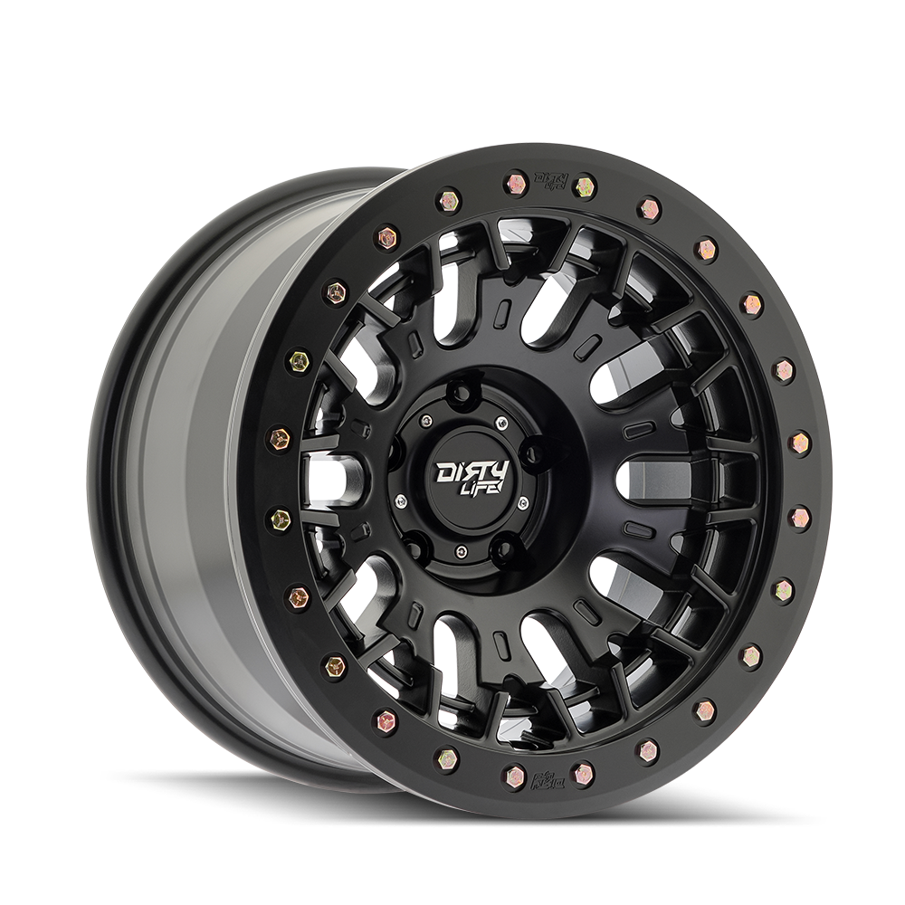 DIRTY LIFE DT-3 9317 SATIN BLACK 17X9 5-127 -38MM 78.1MM