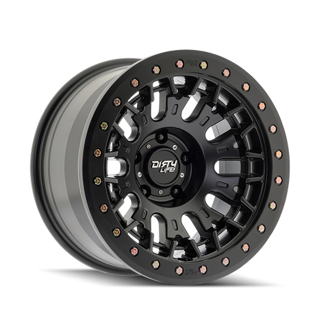 DIRTY LIFE DT-3 9317 SATIN BLACK 17X9 5-127 -38MM 78.1MM