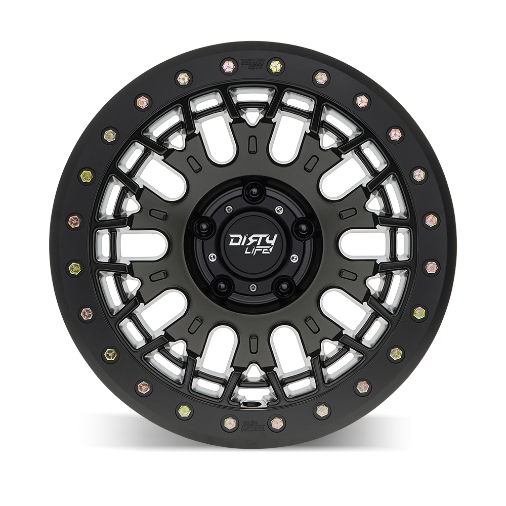 DIRTY LIFE DT-3 9317 SATIN BLACK 17X9 5-127 -38MM 78.1MM