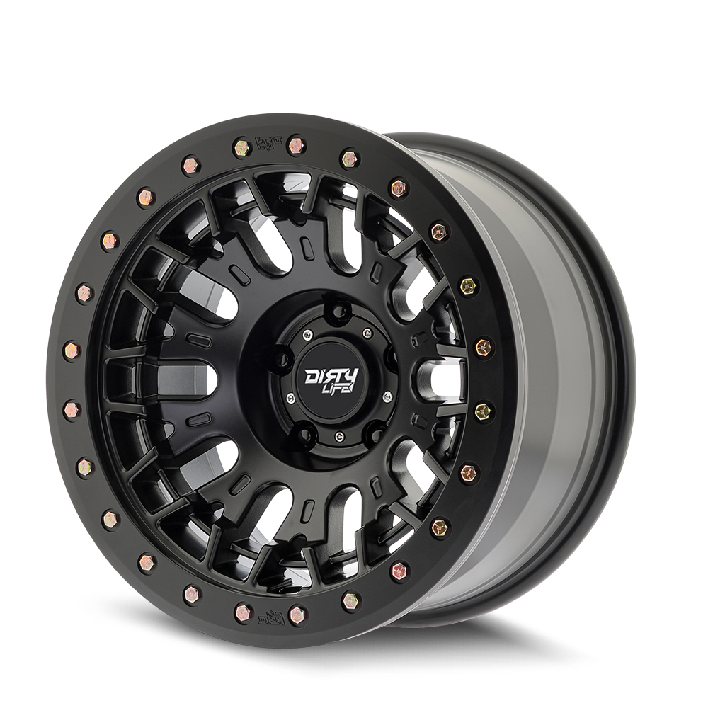 DIRTY LIFE DT-3 9317 SATIN BLACK 17X9 5-127 -38MM 78.1MM
