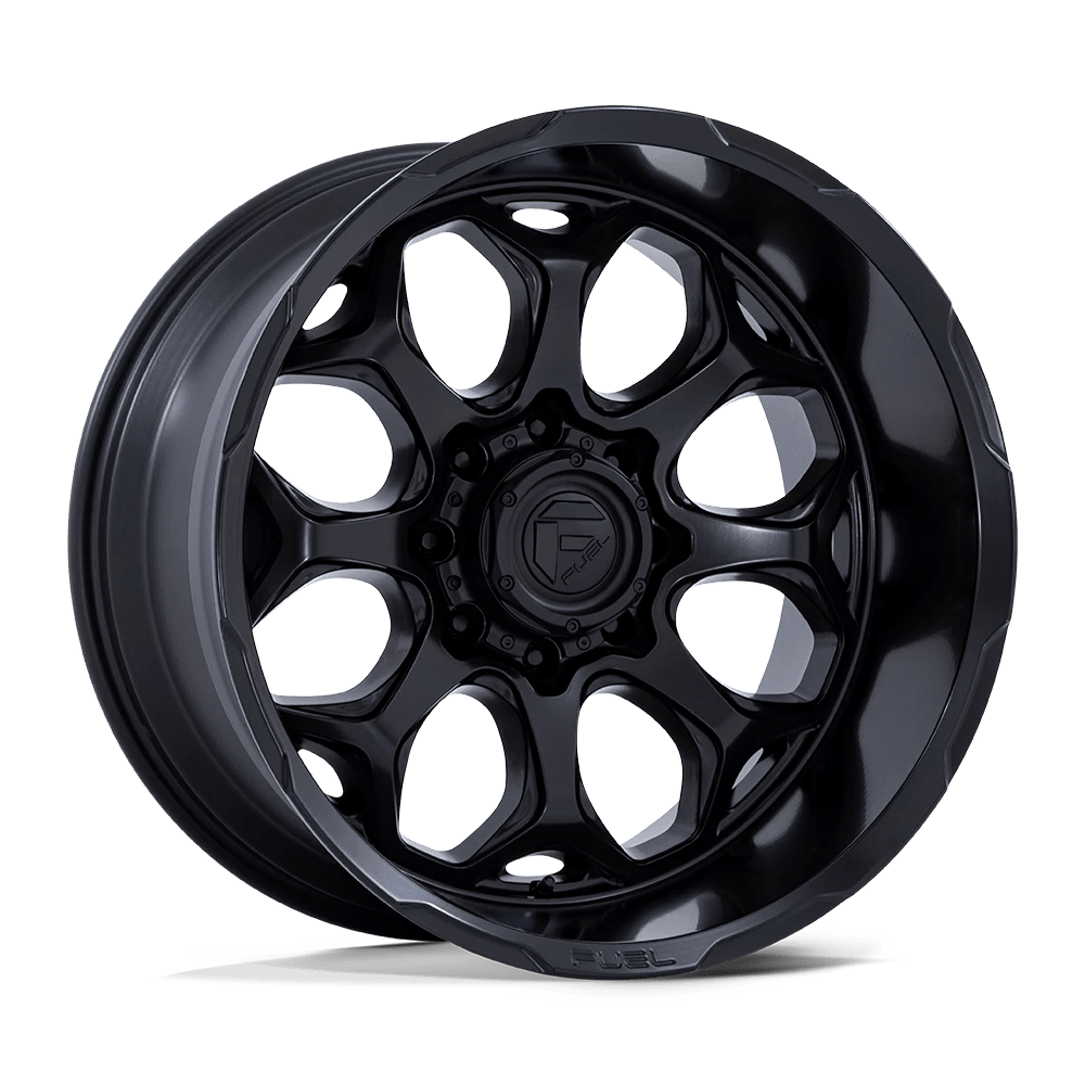 Fuel 1PC BLACKOUT SCEPTER 22X10 5X5 71 -18 BLK-OUT