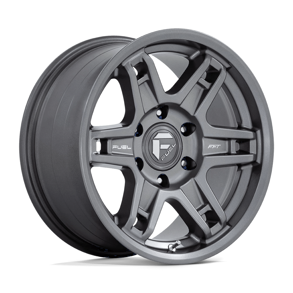 Fuel 1PC MATTE GUNMETAL SLAYER 17X9 5X5.0 71 GD -38