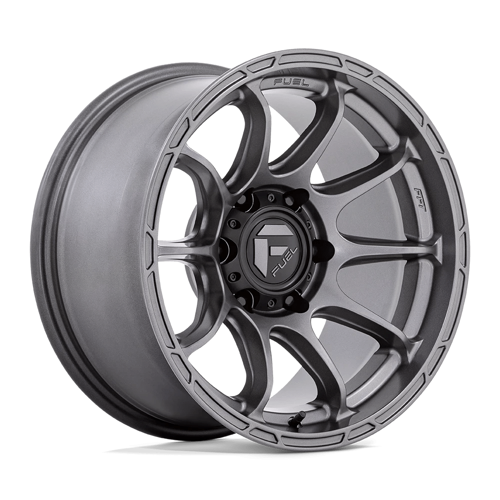 Fuel 1PC MATTE GUNMETAL VARIANT 20X9 5X5.0 71.5 GD 1MM