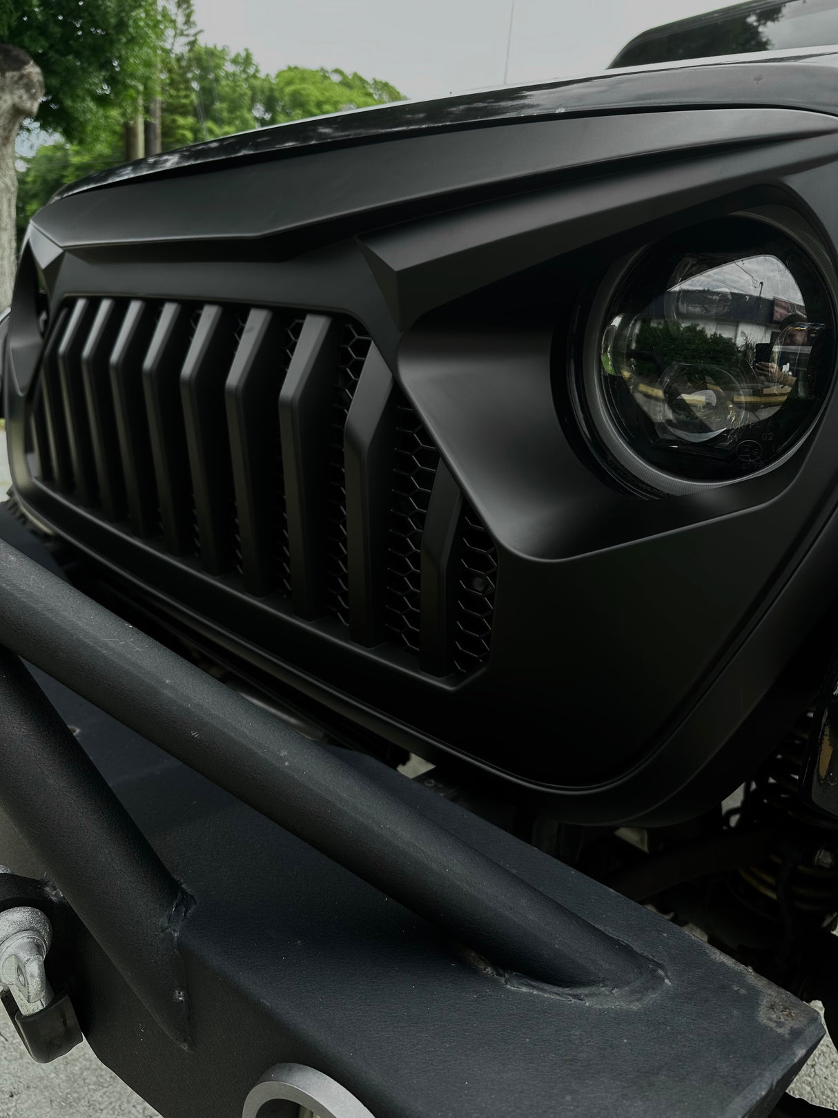 Trail Ops JL/JLU/JTU Angry Eyes Grill