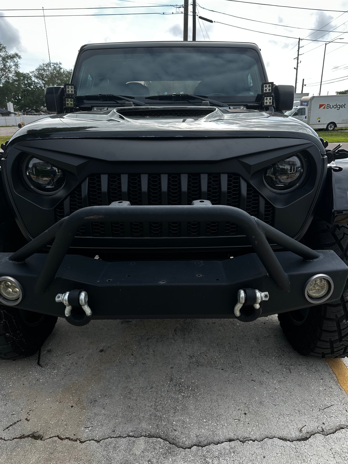 Trail Ops JL/JLU/JTU Angry Eyes Grill