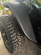 Trail Ops Tubular Fender Flares – Jeep Wrangler JL / JLU (2018–2026)