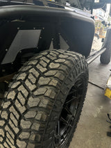 Trail Ops Tubular Fender Flares – Jeep Wrangler JL / JLU (2018–2026)
