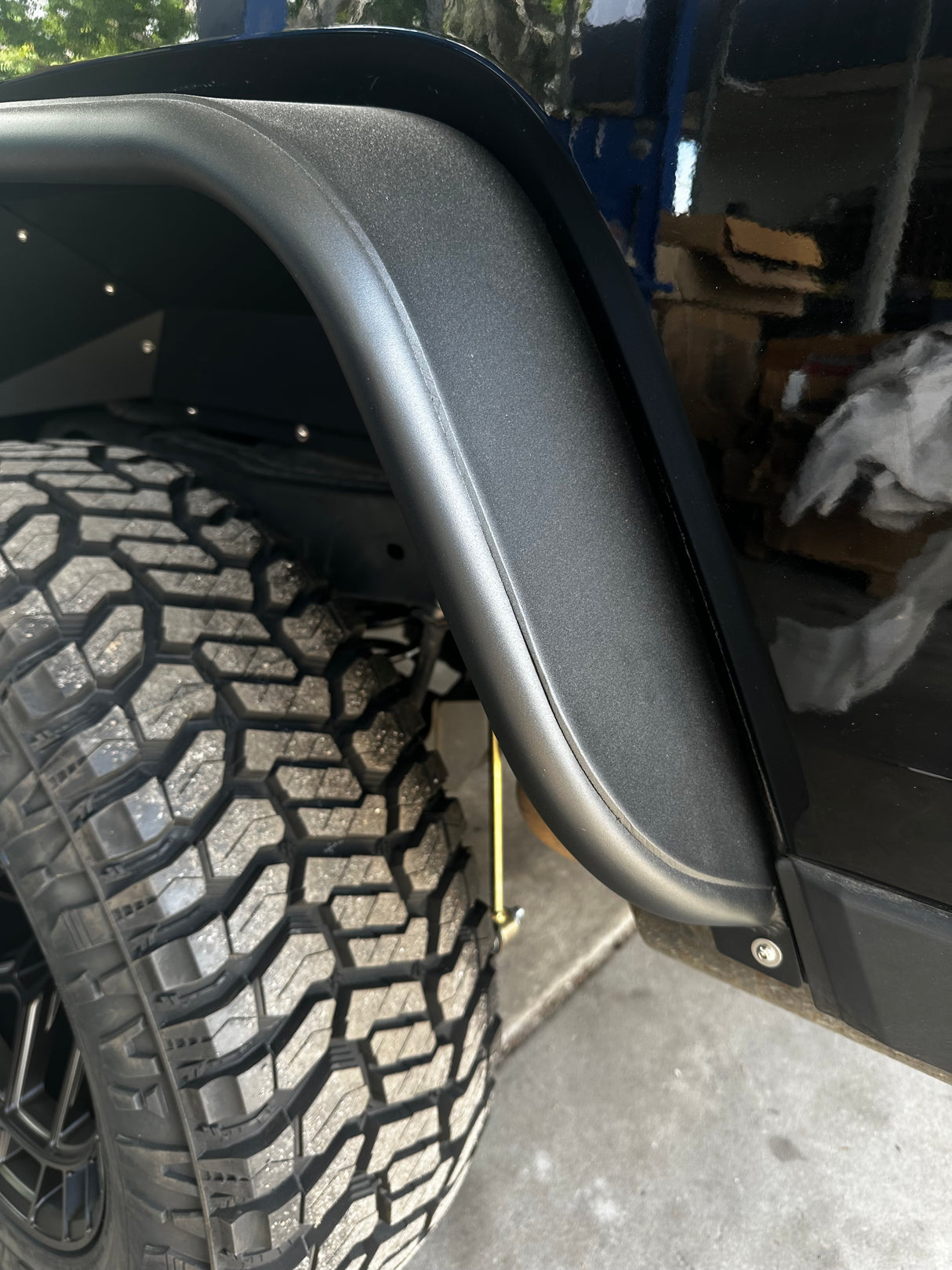 Trail Ops Rear Inner Fender Liners – Black | Jeep Wrangler Gladiator JT (2018–2026)
