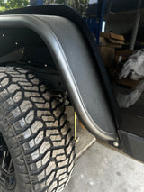 Trail Ops Rear Inner Fender Liners – Black | Jeep Wrangler Gladiator JT (2018–2026)