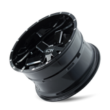 ION 141 GLOSS BLACK MILLED 20X9 5-127/5-139.7 0MM 87MM