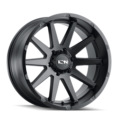 ION 143 MATTE BLACK 17X9 5-127 -12MM 71.5MM
