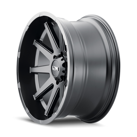 ION 143 MATTE BLACK 17X9 5-127 -12MM 71.5MM