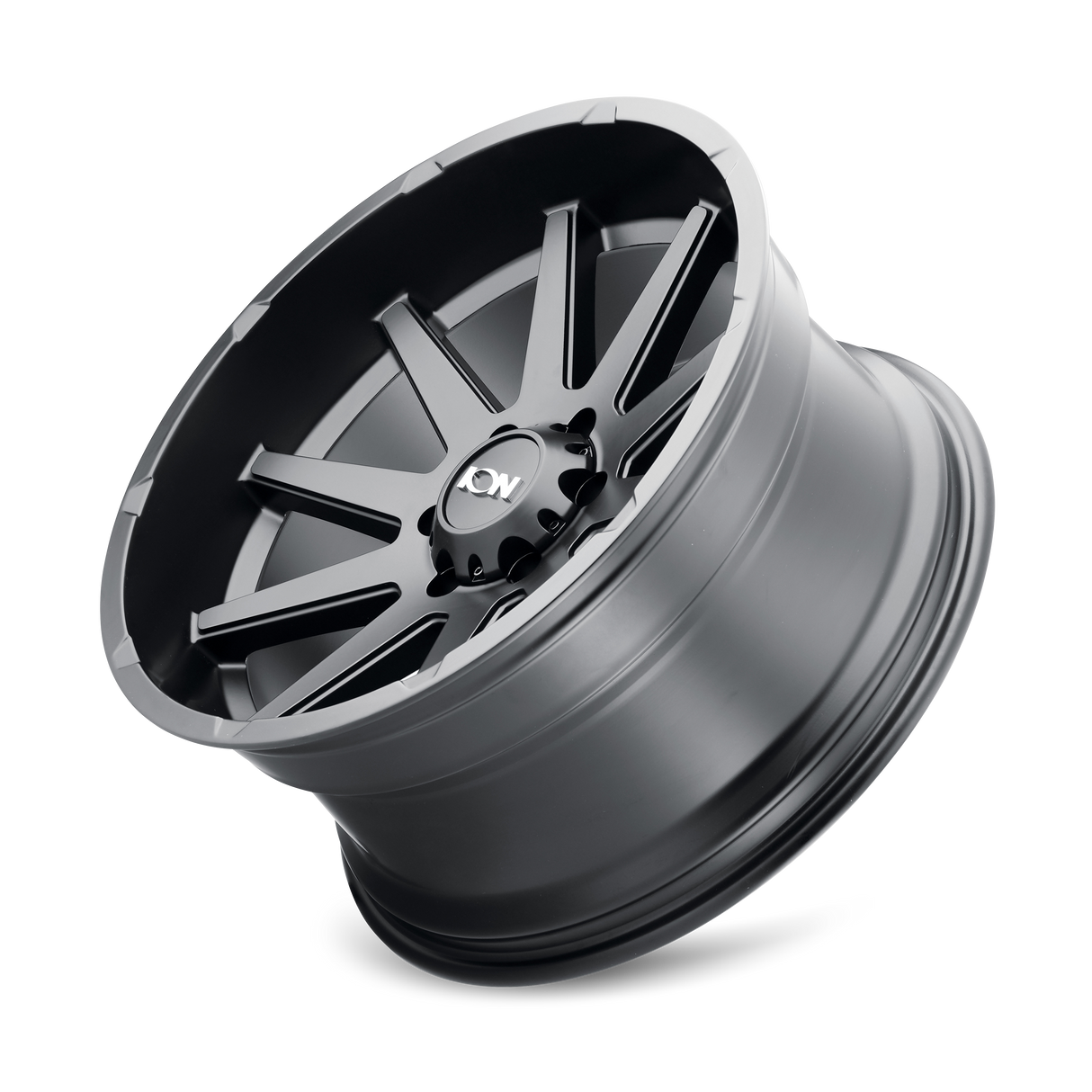 ION 143 MATTE BLACK 17X9 5-127 -12MM 71.5MM