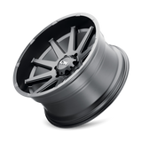 ION 143 MATTE BLACK 17X9 5-127 -12MM 71.5MM
