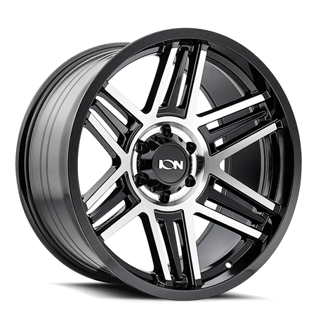 ION 147 GLOSS BLACK MACHINED 17X9 5-127 0MM 78.1MM