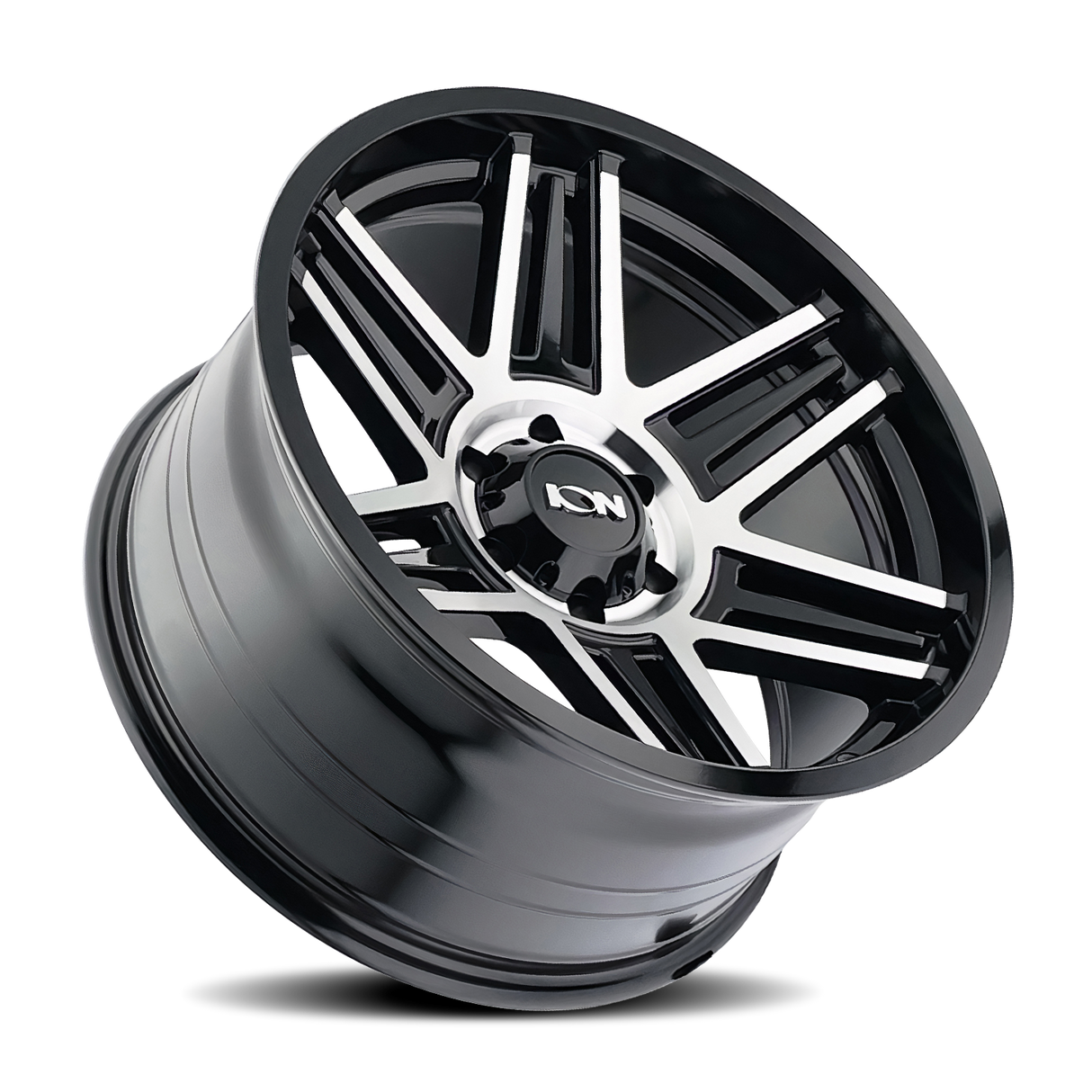 ION 147 GLOSS BLACK MACHINED 17X9 5-127 0MM 78.1MM