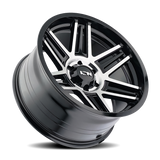 ION 147 GLOSS BLACK MACHINED 17X9 5-127 0MM 78.1MM