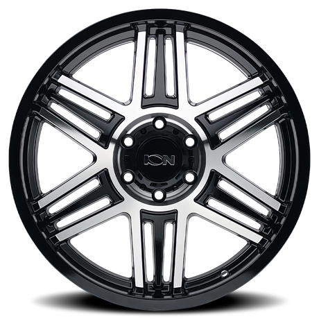 ION 147 GLOSS BLACK MACHINED 17X9 5-127 0MM 78.1MM