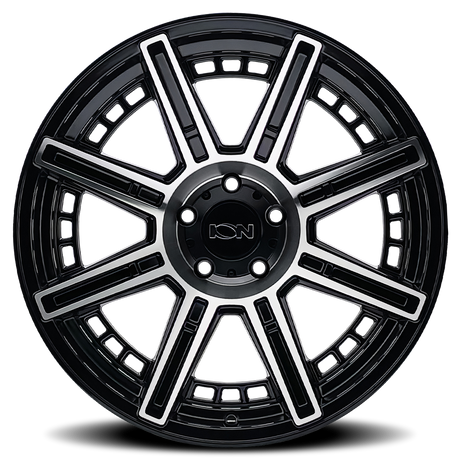 ION 149 GLOSS BLACK MACHINED 20X10 5-127 -24MM 78.1MM