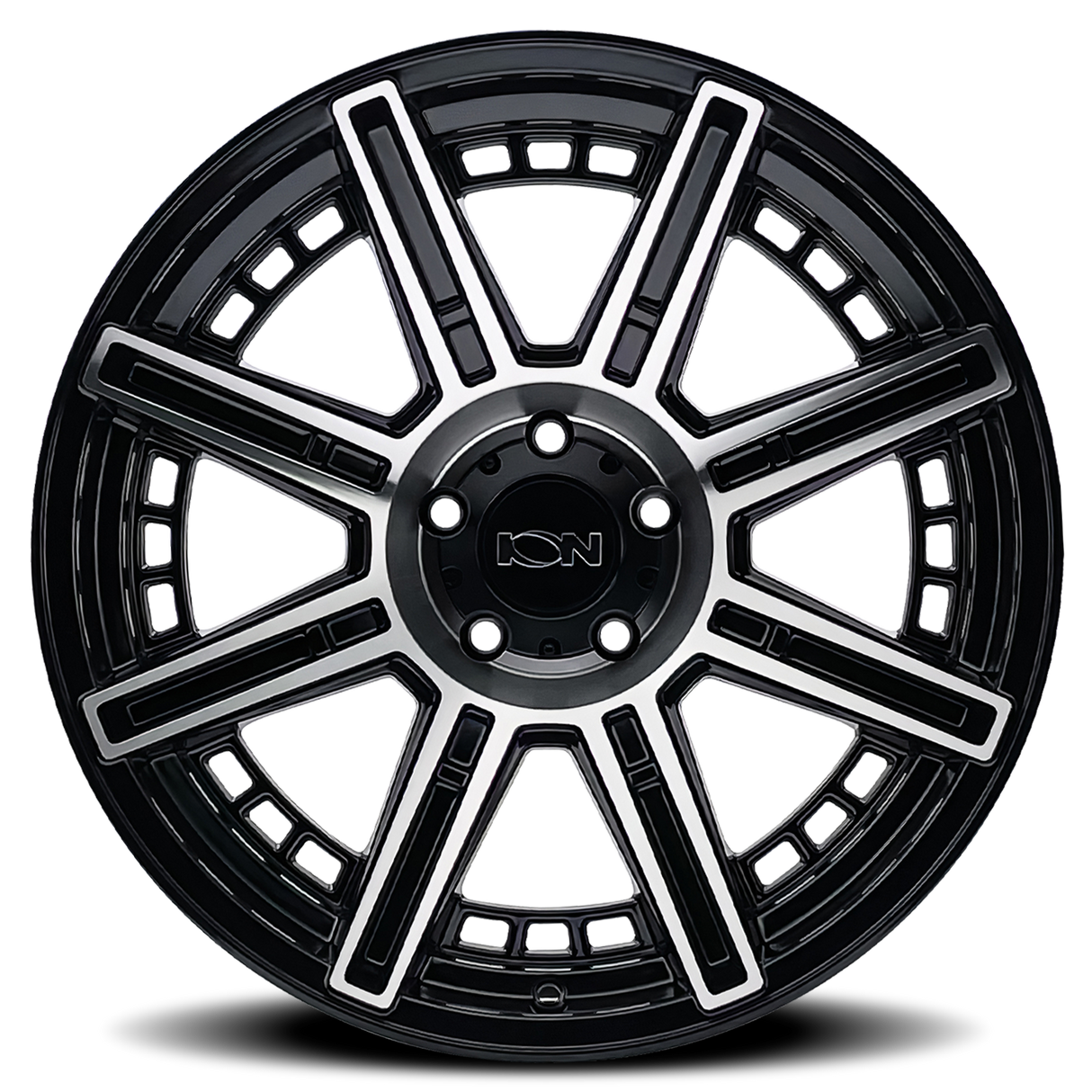 ION 149 GLOSS BLACK MACHINED 20X9 5-127 -12MM 78.1MM