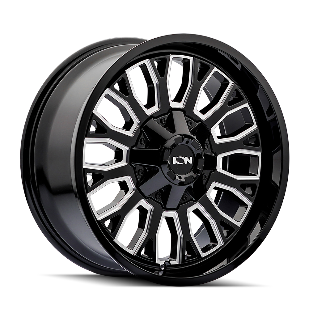 ION 152 GLOSS BLACK MILLED 20X9 5-127/5-139.7 0MM 87.1MM