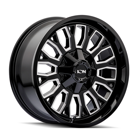 ION 152 GLOSS BLACK MILLED 20X9 5-127/5-139.7 0MM 87.1MM