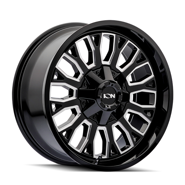 ION 152 GLOSS BLACK MILLED 20X9 5-127/5-139.7 0MM 87.1MM