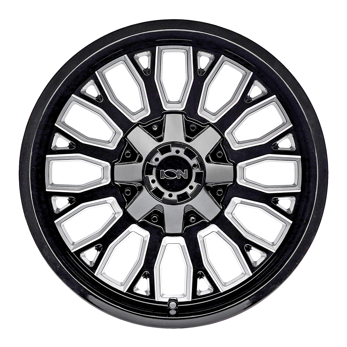 ION 152 GLOSS BLACK MILLED 20X9 5-127/5-139.7 0MM 87.1MM