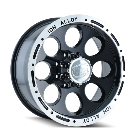 ION 174 GLOSS BLACK MACHINED 17X9 5-127 0MM 83.82MM