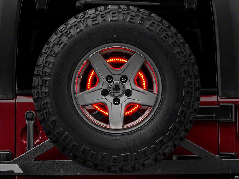 rugged ridge LED spare tire brake light ring