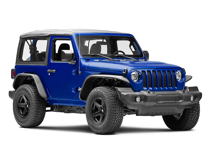 steel fender flare set for jeep wrangler jlu and jl