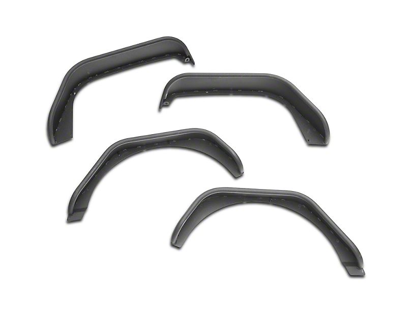 steel fender flare set for jeep wrangler jlu and jl