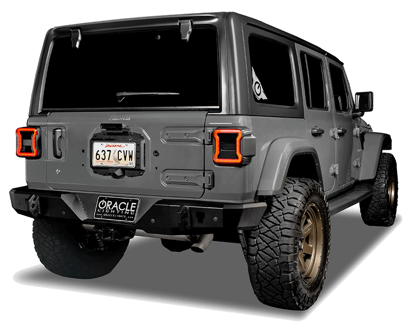 Oracle Jeep Wrangler And Gladiator 18+ 2DR/4DR JL, JLU, JT Black Series LED Tail Lights