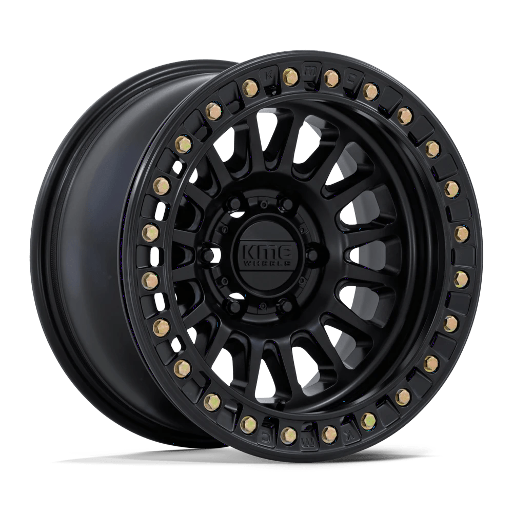KMC MATTE BLACK IMPACT BL 17X9 5X5 71 -12 M-BLK