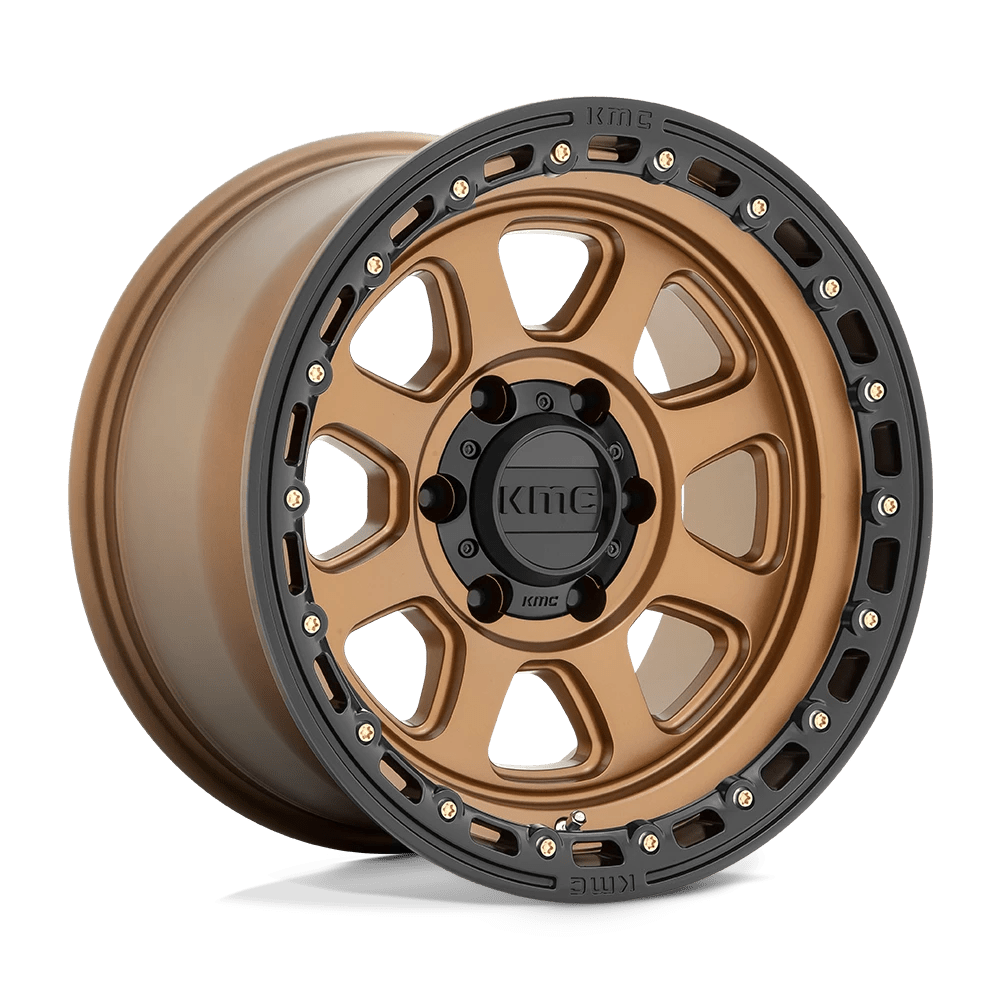 KMC MATTE BRONZE W/ BLACK LIP KM548 20X9 5X5.0 M-BRZ BLK-LP 00MM