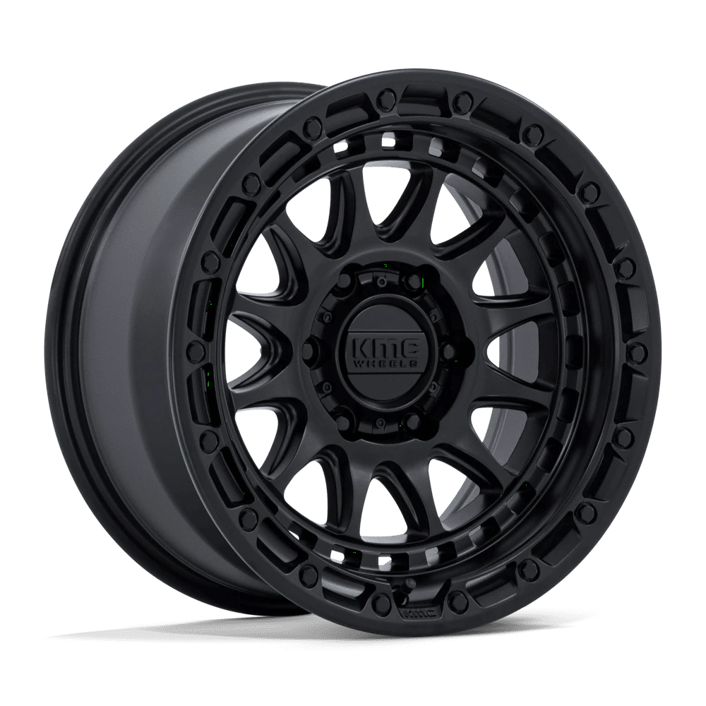 KMC CRUX 17X8.5 5X5 71 +0 BLK-OUT