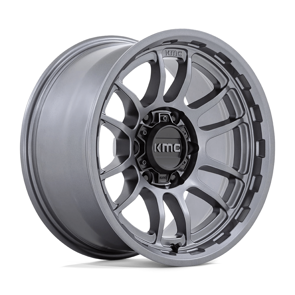 KMC MATTE ANTHRACITE KM727 WRATH 20X9 5X5.0 71.5 M-ANTH +0