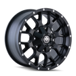 MAYHEM WARRIOR 8015 MATTE BLACK 20X10 5-127/5-139.7 -25MM 87MM