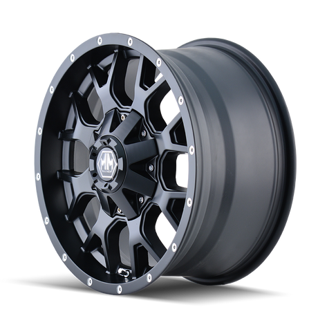 MAYHEM WARRIOR 8015 MATTE BLACK 20X9 5-127/5-139.7 0MM 87MM