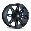 MAYHEM RAMPAGE 8090 MATTE BLACK 20X10 5-127/5-139.7 -25MM 87MM