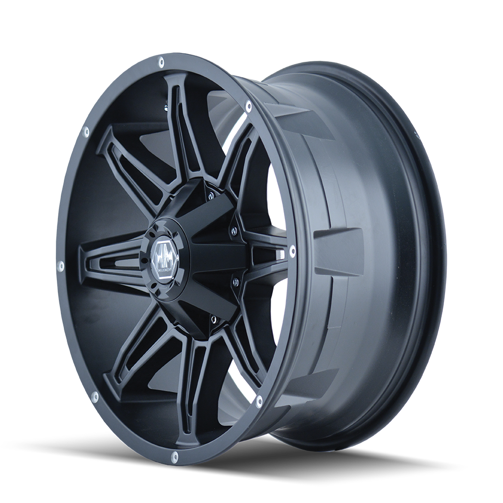 MAYHEM RAMPAGE 8090 MATTE BLACK 20X10 5-127/5-139.7 -25MM 87MM
