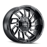 MAYHEM FLYWHEEL 8111 GLOSS BLACK MILLED 20X9 5-127/5-139.7 0MM 87.1MM