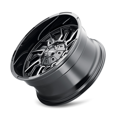 MAYHEM FLYWHEEL 8111 GLOSS BLACK MILLED 20X9 5-127/5-139.7 0MM 87.1MM