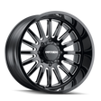 MAYHEM UTOPIA 8114 GLOSS BLACK MILLED 20X9 5-127 0MM 71.5MM