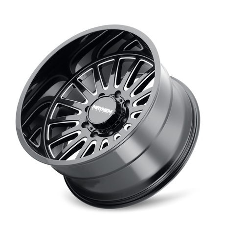 MAYHEM UTOPIA 8114 GLOSS BLACK MILLED 20X10 5-127 -19MM 71.5MM