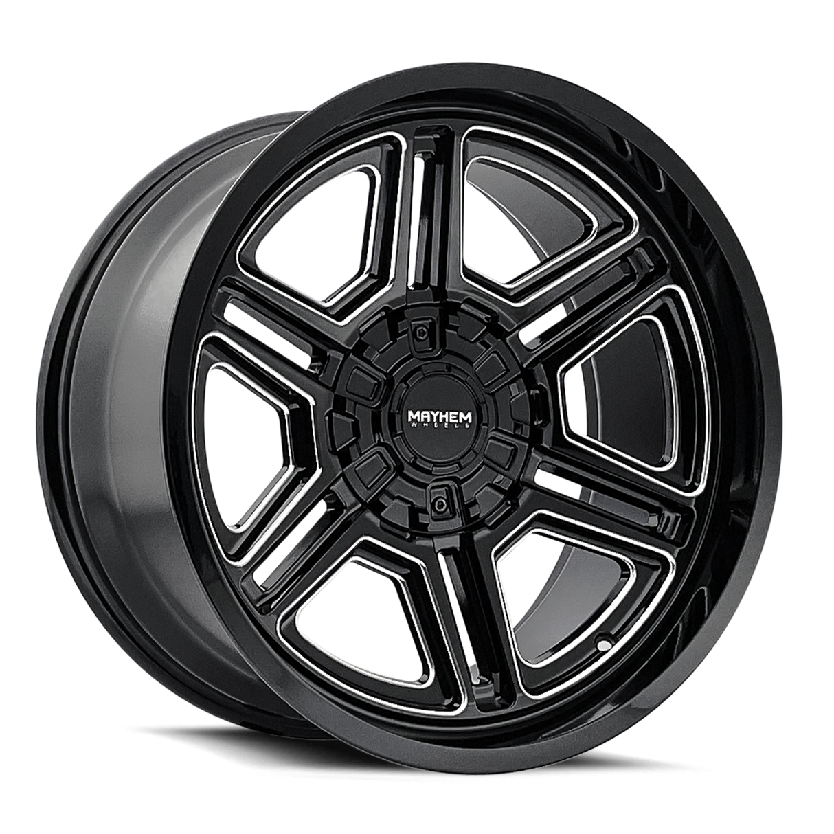 MAYHEM HERMOSA 8117 BLACK MILLED 20X9 5-127/5-139.7 0MM 87MM