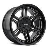 MAYHEM HERMOSA 8117 BLACK MILLED 20X9 5-127/5-139.7 0MM 87MM
