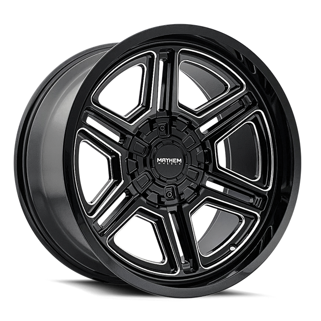 MAYHEM HERMOSA 8117 BLACK MILLED 20X9 5-127/5-139.7 0MM 87MM